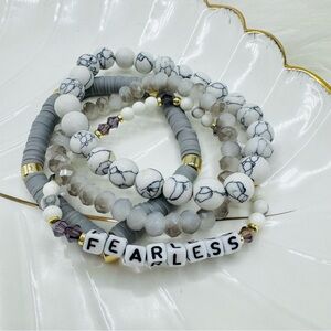 Fearless Arm Candy Beaded Bracelet
